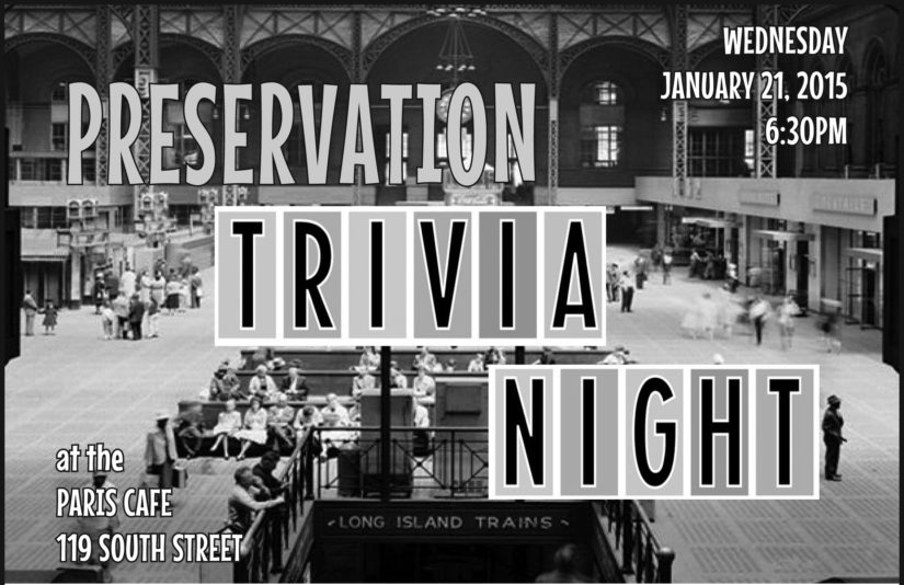 Preservation Trivia Night