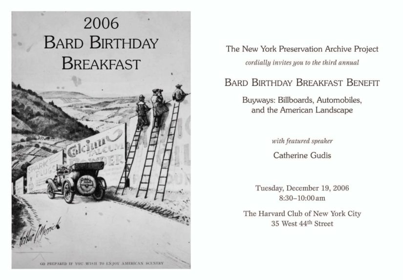 Bard Birthday Breakfast 2006